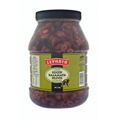 Lepanto Sliced Kalamata Olives. 2.3kg